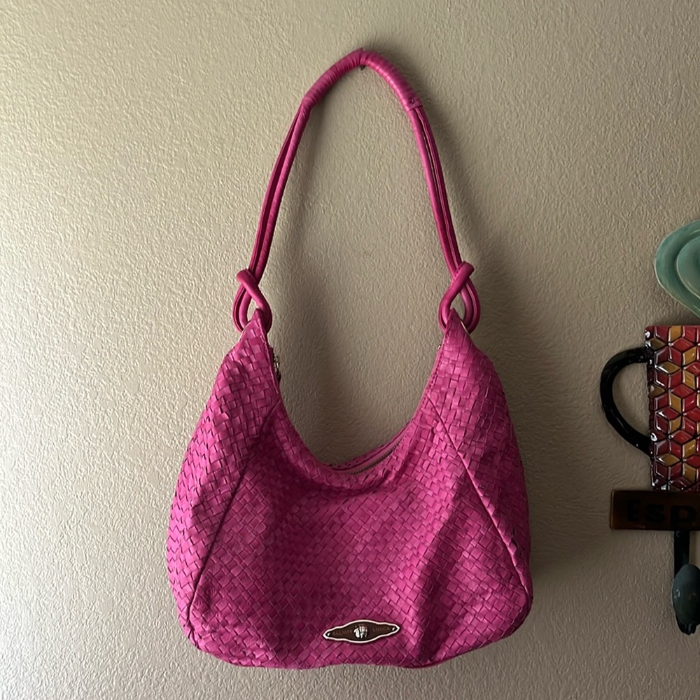 Elliott Lucca pink hobo purse